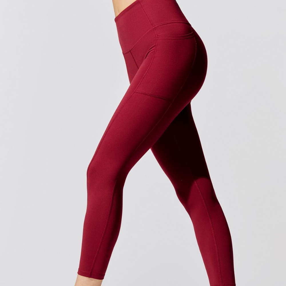 Carbon38 High Rise 7/8 Legging cloud compression